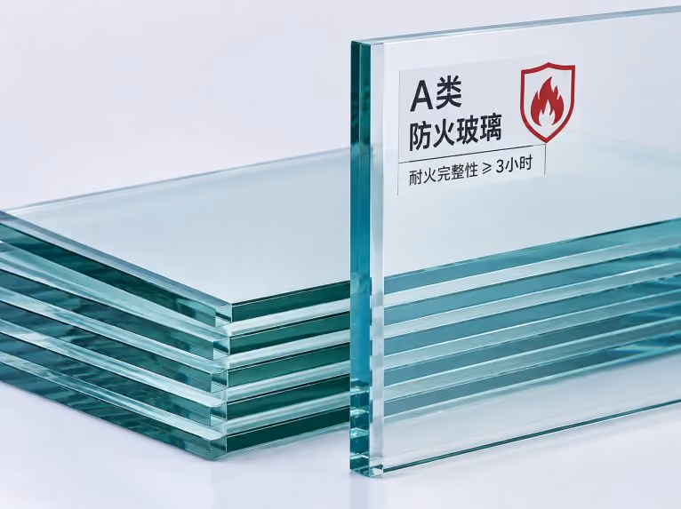 高应力防火玻璃成品