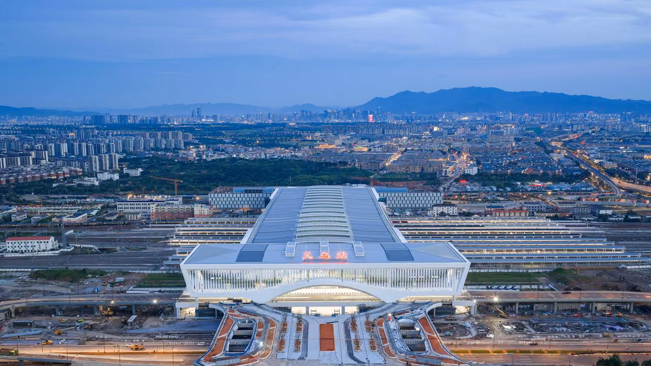 义乌高铁站 · 项目实景